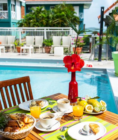 Hotel Frégate Bleue - Petit-déjeuner