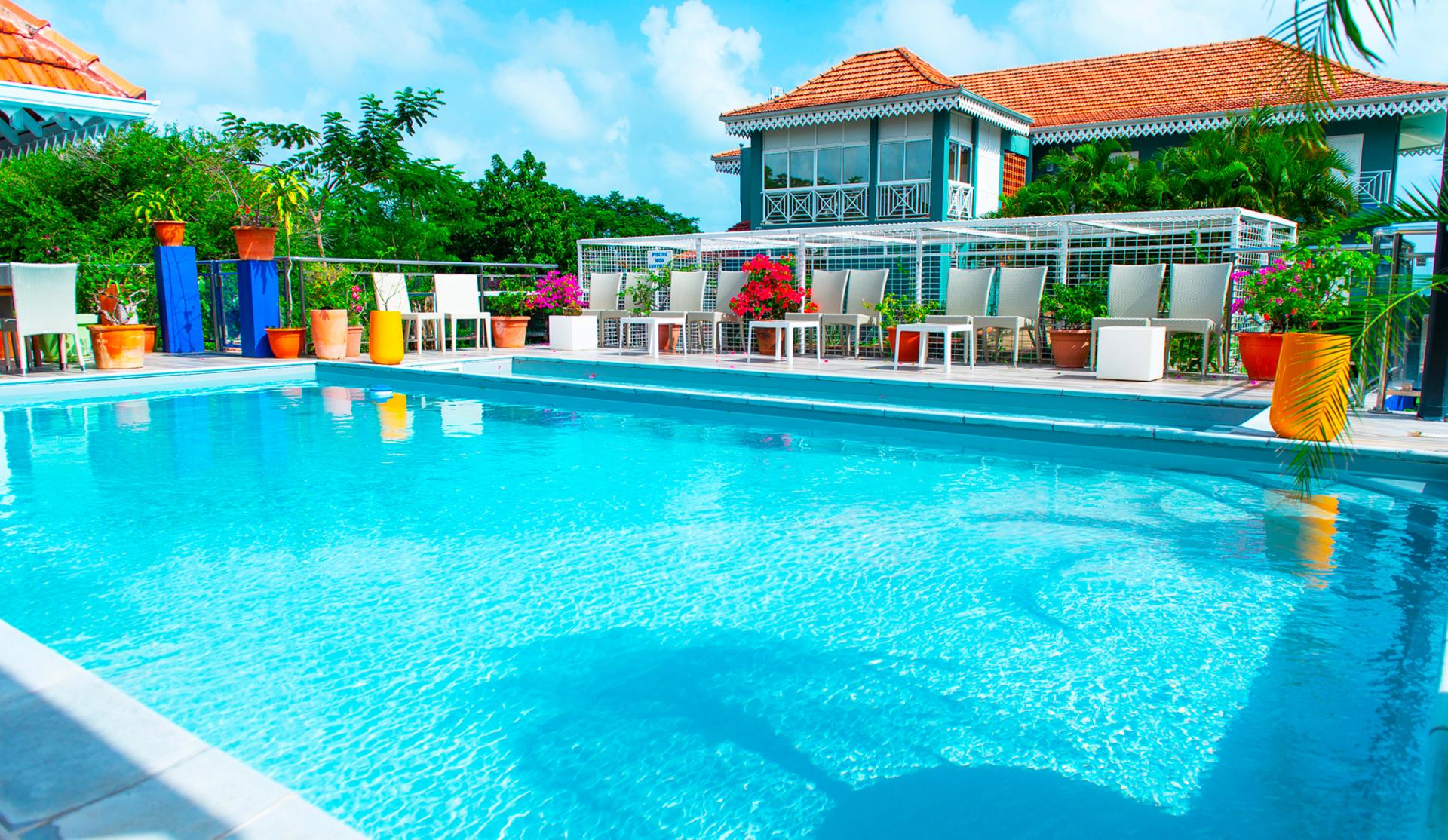 Hotel Frégate Bleue - Piscine